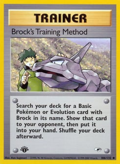 Brock's Training Method Gym Heroes #106