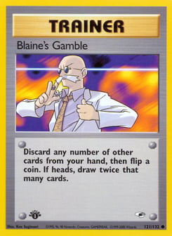 Blaine's Gamble Gym Heroes #121