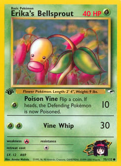Erika's Bellsprout Gym Heroes #75
