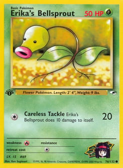 Erika's Bellsprout Gym Heroes #76