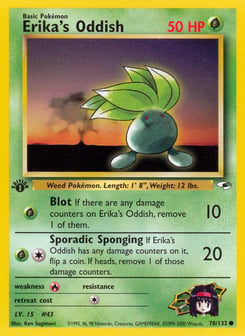 Erika's Oddish Gym Heroes #78