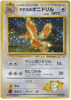 Japanese Fearow (マチスのオニドリル)