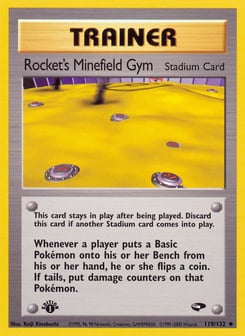 Rocket's Minefield Gym Gym Challenge #119