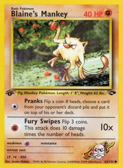 Blaine's Mankey Gym Challenge #63