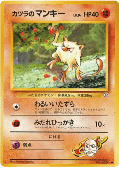Japanese Mankey (カツラのマンキー)