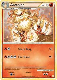 Arcanine HeartGold & SoulSilver #1