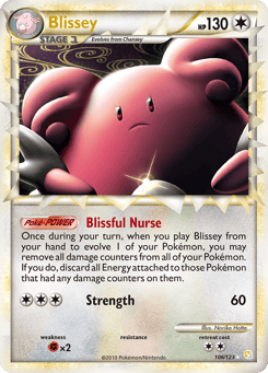 Blissey HeartGold & SoulSilver #106