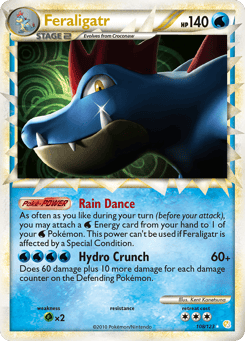 Feraligatr HeartGold & SoulSilver #108