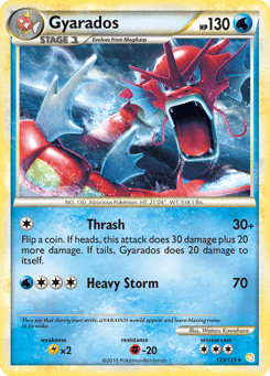 Gyarados HeartGold & SoulSilver #123