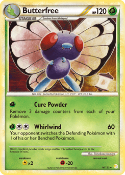 Butterfree HeartGold & SoulSilver #16