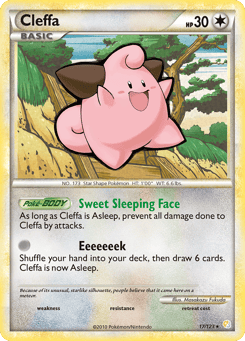 Cleffa HeartGold & SoulSilver #17