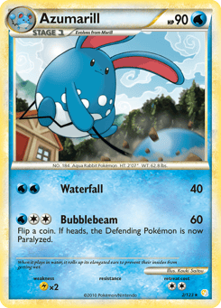 Azumarill HeartGold & SoulSilver #2