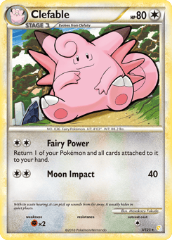 Clefable HeartGold & SoulSilver #3