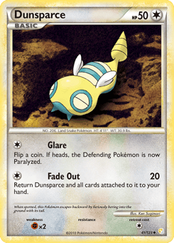 Dunsparce HeartGold & SoulSilver #41