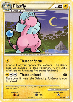 Flaaffy HeartGold & SoulSilver #42
