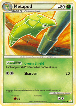 Metapod HeartGold & SoulSilver #46