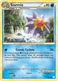 Starmie HeartGold & SoulSilver #53