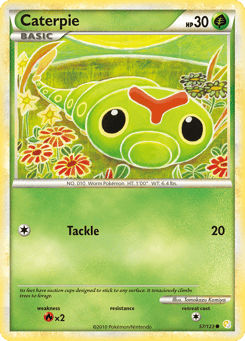 Caterpie HeartGold & SoulSilver #57