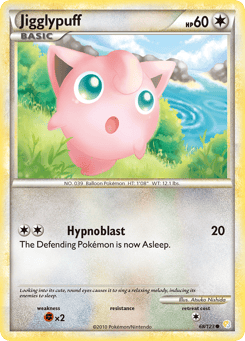 Jigglypuff HeartGold & SoulSilver #68