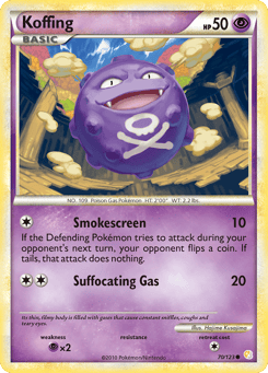 Koffing HeartGold & SoulSilver #70