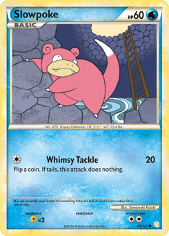 Slowpoke HeartGold & SoulSilver #81