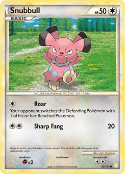 Snubbull HeartGold & SoulSilver #82