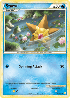 Staryu HeartGold & SoulSilver #84