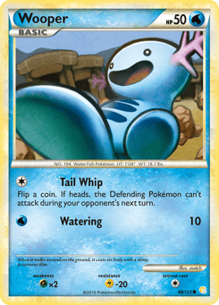 Wooper HeartGold & SoulSilver #88