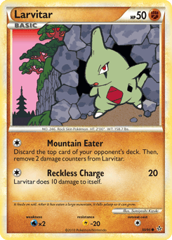 Larvitar HS—Unleashed #50