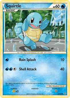 Squirtle HS—Unleashed #63