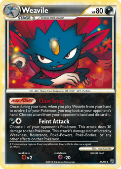 Weavile HS—Undaunted #25