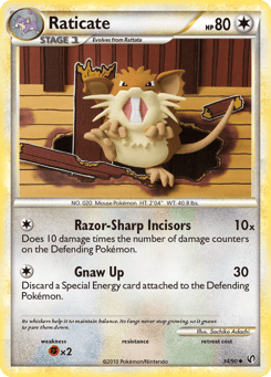 Raticate HS—Undaunted #34