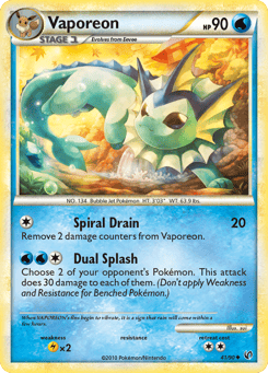 Vaporeon HS—Undaunted #41