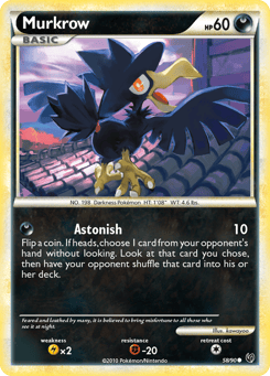 Murkrow HS—Undaunted #58