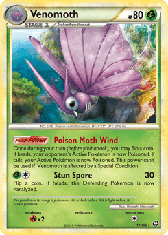 Venomoth HS—Triumphant #11