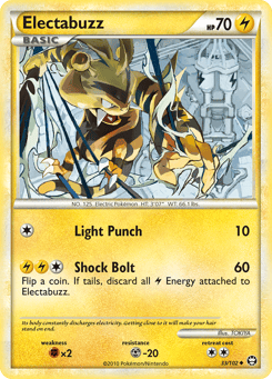 Electabuzz HS—Triumphant #33
