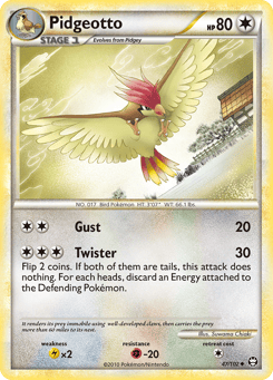 Pidgeotto HS—Triumphant #47