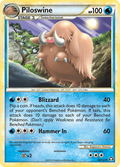 Piloswine HS—Triumphant #48