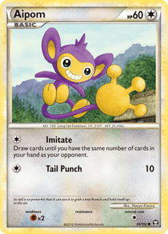 Aipom HS—Triumphant #55