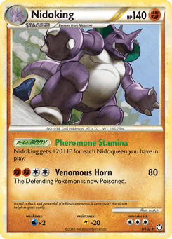 Nidoking HS—Triumphant #6
