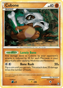 Cubone HS—Triumphant #60