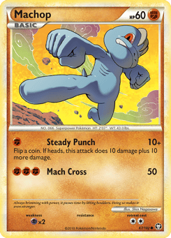 Machop HS—Triumphant #67