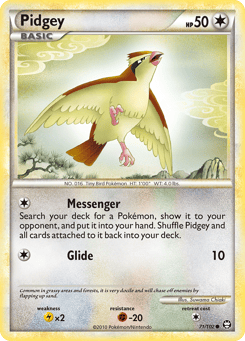 Pidgey HS—Triumphant #71