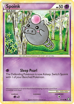 Spoink HS—Triumphant #77