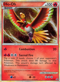 Ho-Oh HGSS Black Star Promos #HGSS01