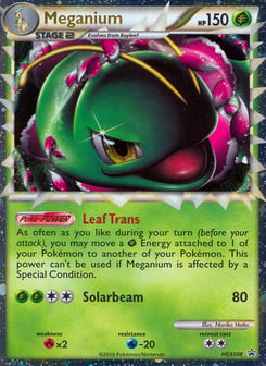 Meganium HGSS Black Star Promos #HGSS08