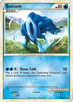 Suicune HGSS Black Star Promos #HGSS21
