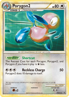 Porygon2 HGSS Black Star Promos #HGSS23