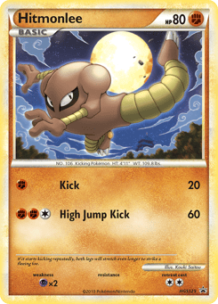 Hitmonlee HGSS Black Star Promos #HGSS25