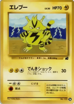 Japanese Electabuzz (エレブー)
